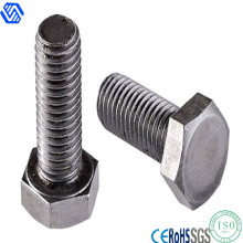 Standard Size Carbon Steel Galvanized Machine Screw Hex Bolts